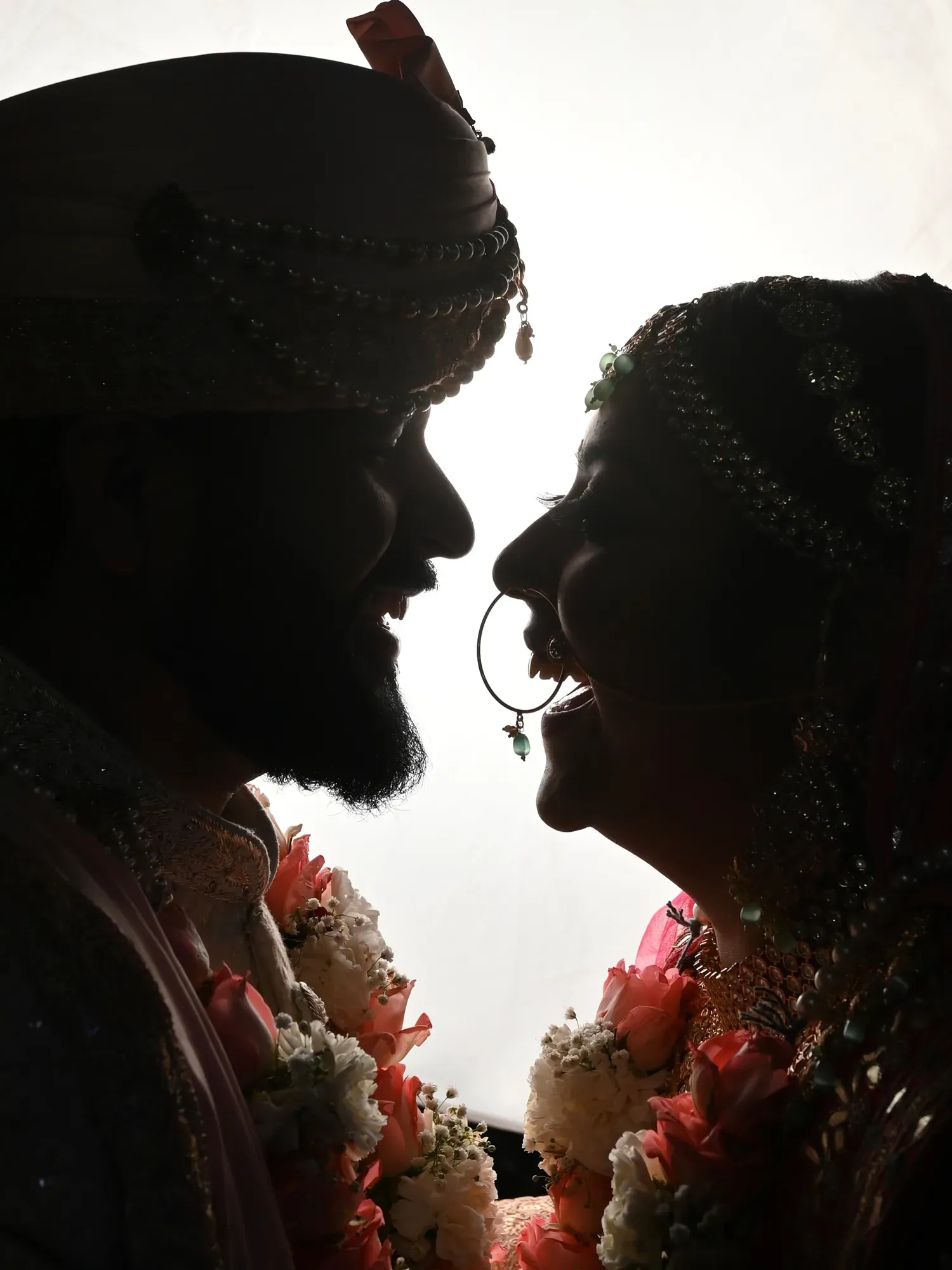 Prashant and Saumya during their Delhi wedding